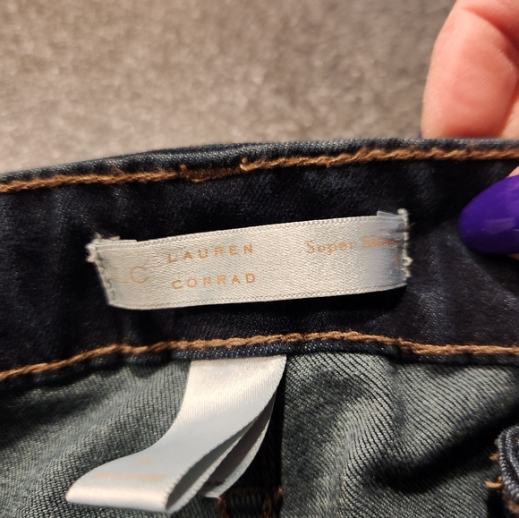 Lauren Conrad skinny jeans size 8 - Picture 3 of 3